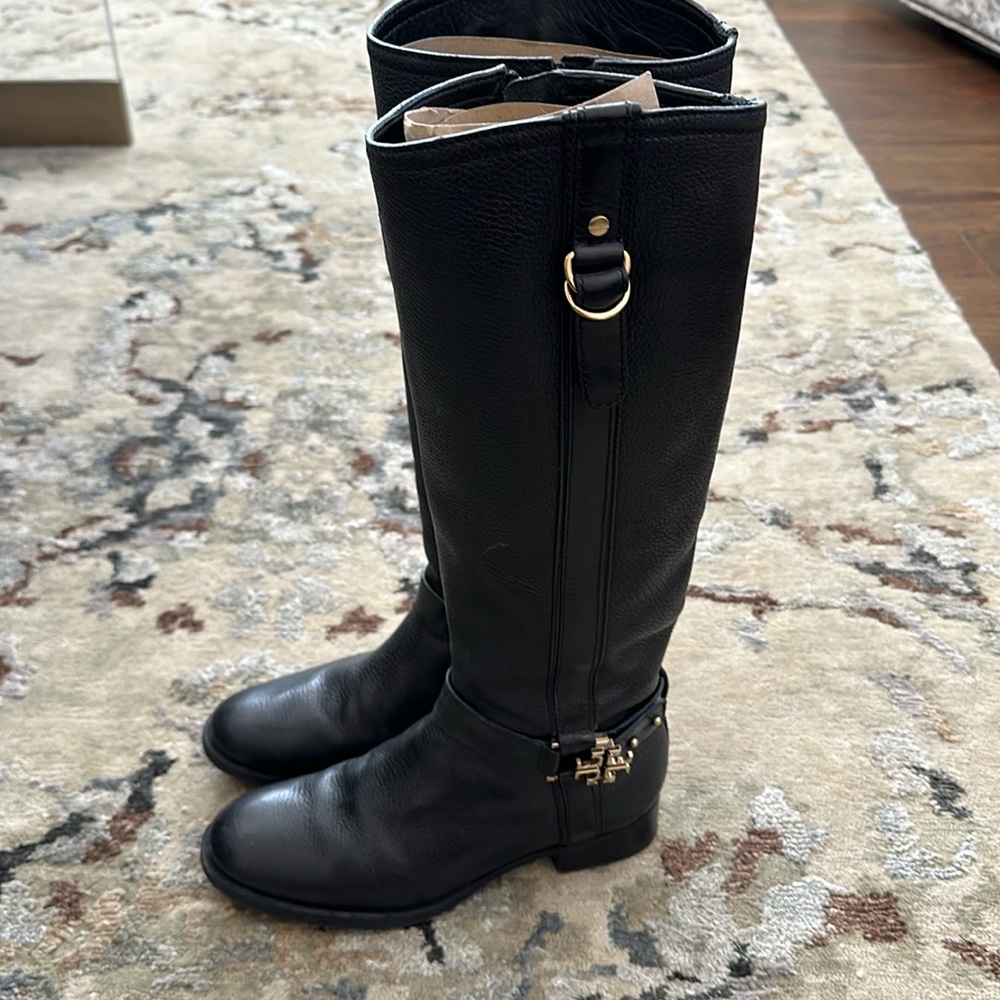 Tory Burch riding boots size 8
